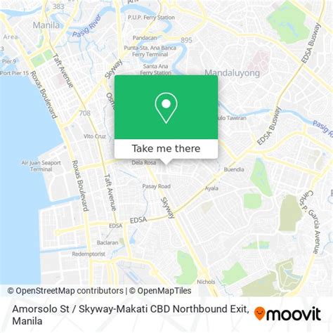 How to get to Amorsolo St / Skyway.